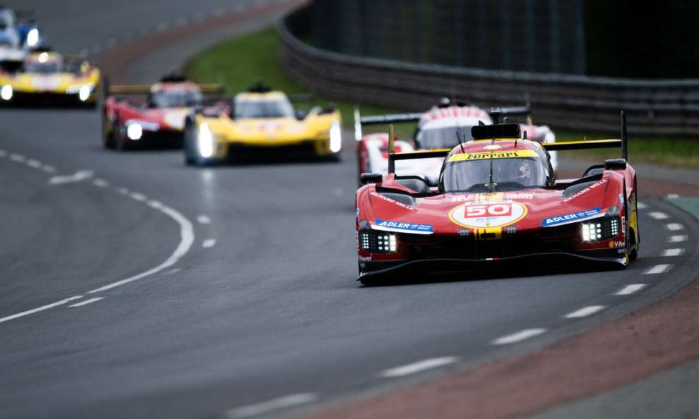 The Ferrari Hypercar at Le Mans