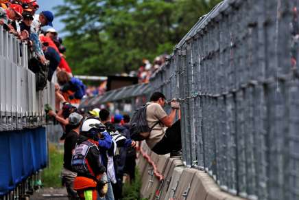 Invasione di pista al termine del GP Canada 2024