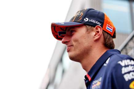 Max Verstappen (Red Bull) a Barcellona per il GP di Spagna