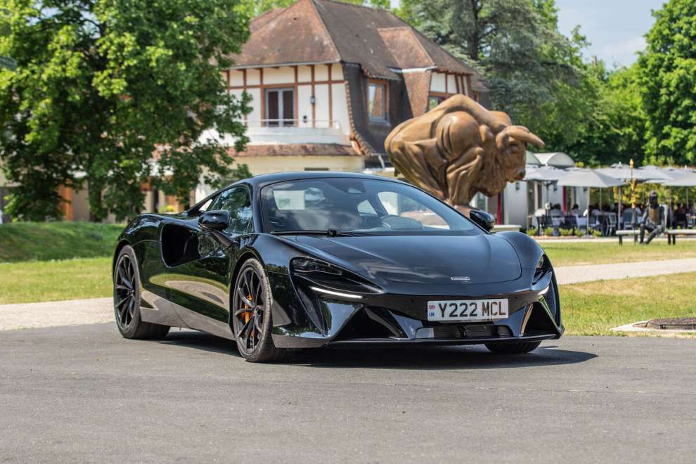 McLaren Artura Apri Pista della Mille Miglia 2024