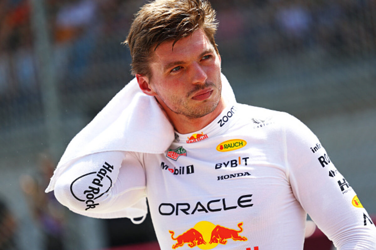 Verstappen durante il weekend del GP d'Austria