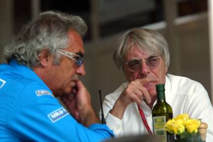 Briatore a colloquio con Ecclestone