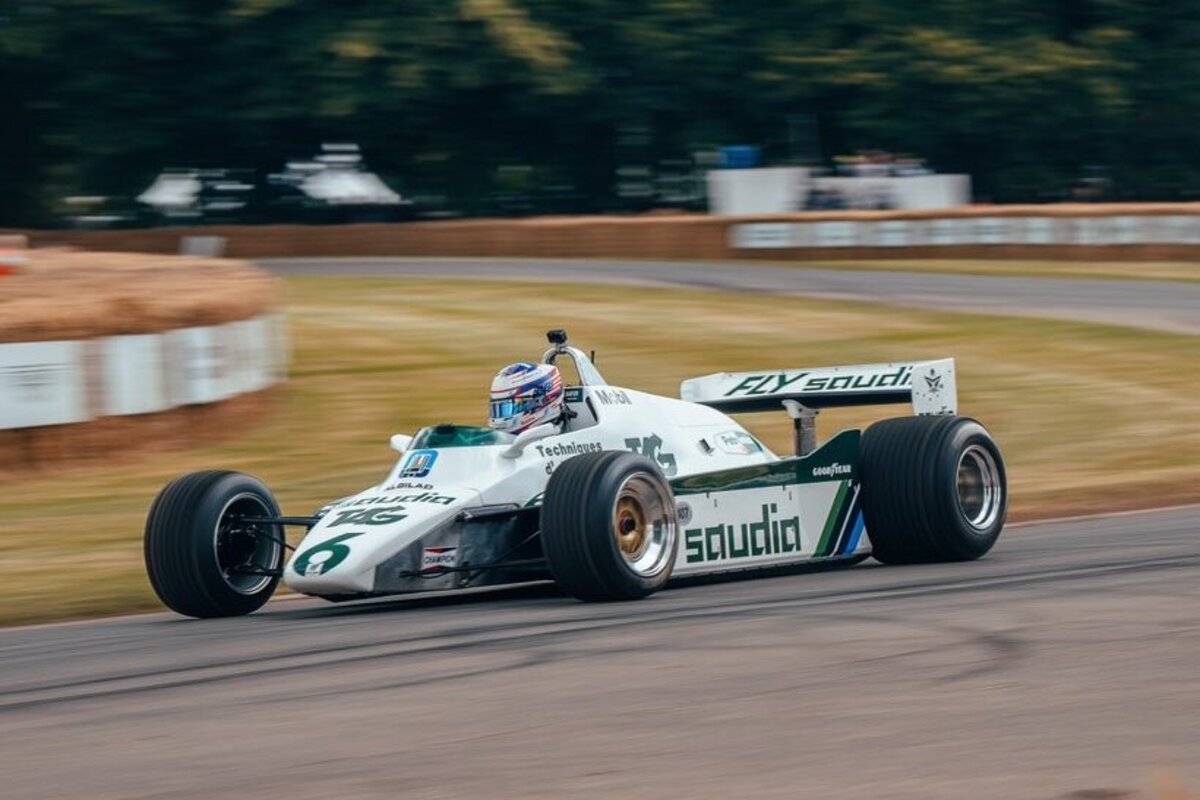 Williams FW08 a Goodwood