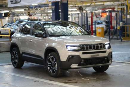 Avenger e-hybrid Jeep