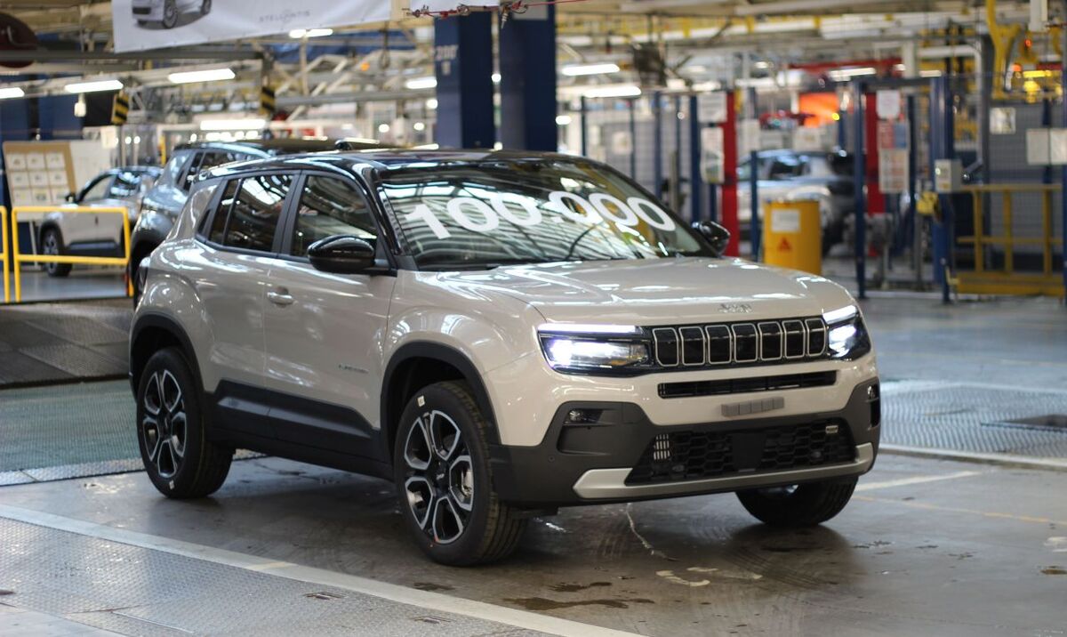 Jeep, 100.000 Avenger a Tychy