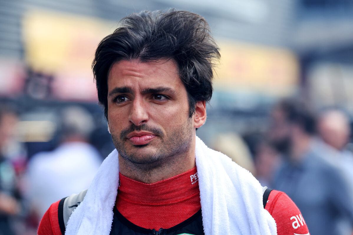 Sainz in Belgio