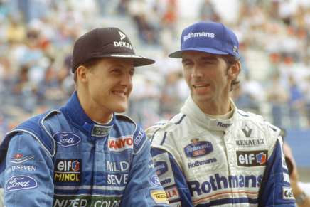 Damon Hill e Michael Schumacher