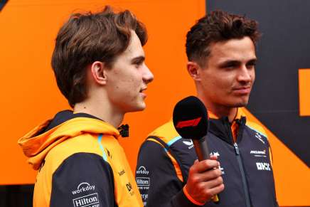 Oscar Piastri e Lando Norris