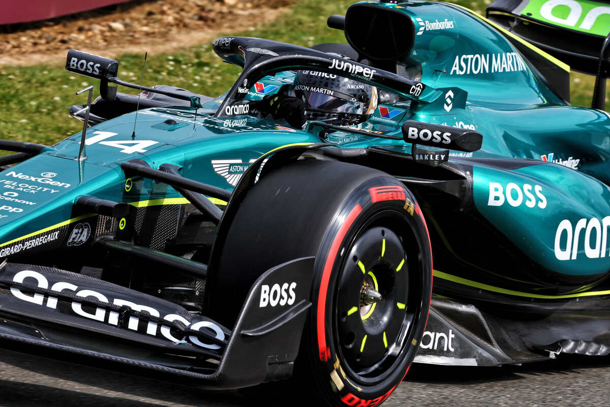 Alonso nelle FP1 di Silverstone