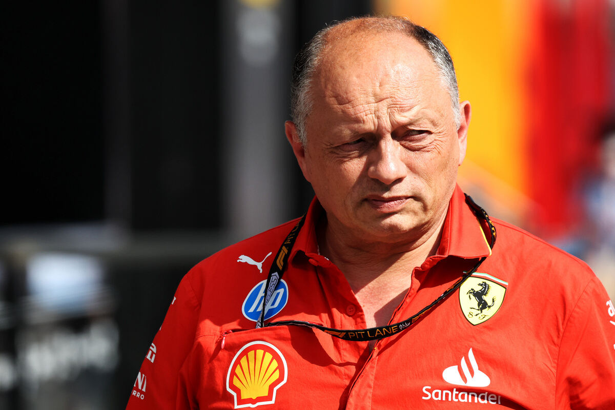 Frederic Vasseur nel paddock in Ungheria