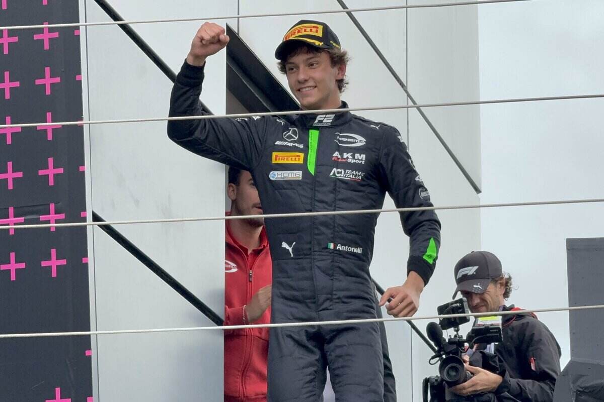 Antonelli vincitore della Sprint di Silverstone in F2