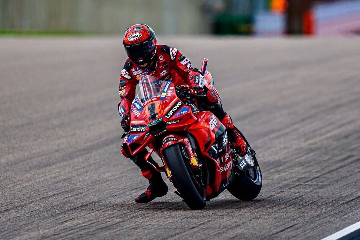 Bagnaia in staccata al Sachsenring