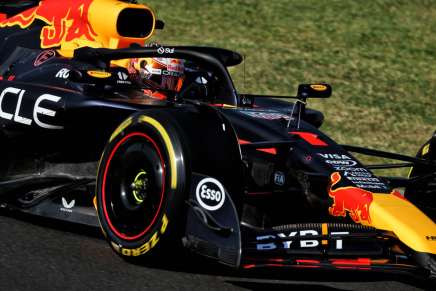 Max Verstappen (Red Bull) in azione durante le FP2 del GP Ungheria 2024