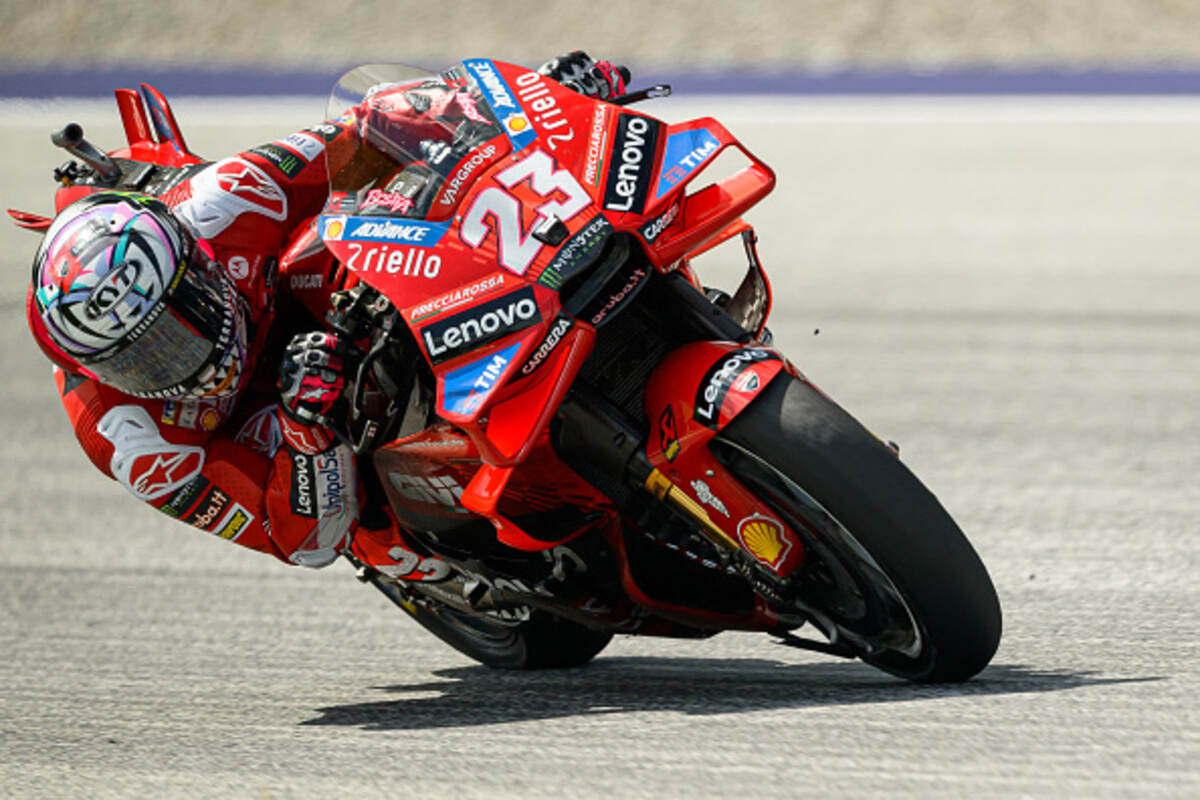 Bastianini (Ducati) in Austria