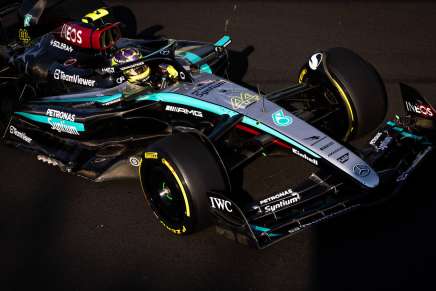 Hamilton (Mercedes) a Monza