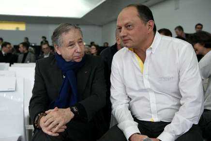 Jean Todt e Frederic Vasseur a colloquio