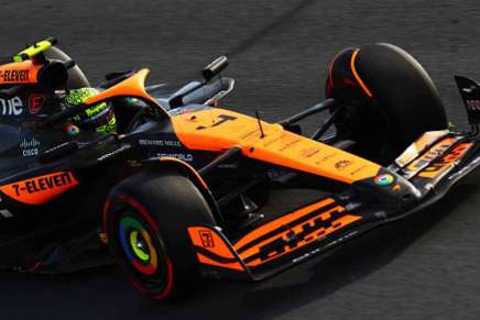 Lando Norris a Zandvoort