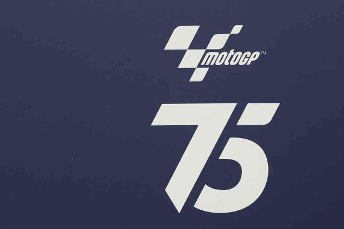 Logo MotoGP 75 per l'anniversario della classe regina del Motociclismo