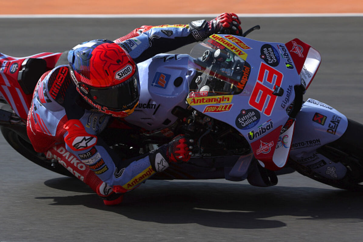 Marquez (Ducati) ad Aragon