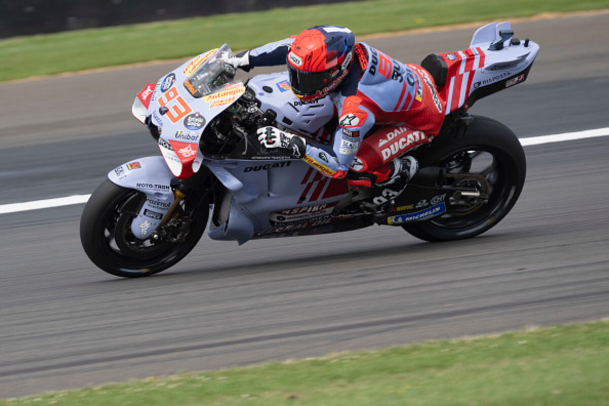 Marquez (Ducati) a Silverstone