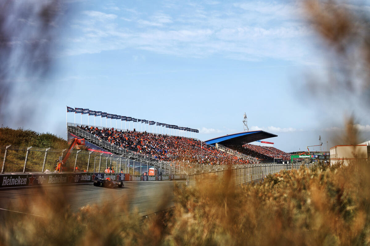 La tribuna di Zandvoort in Olanda