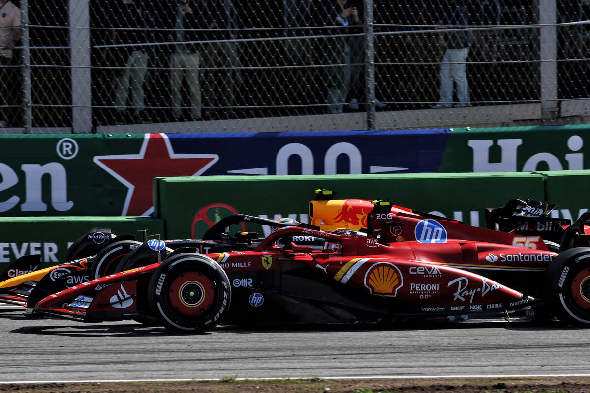 Sainz e Perez in battaglia in Olanda