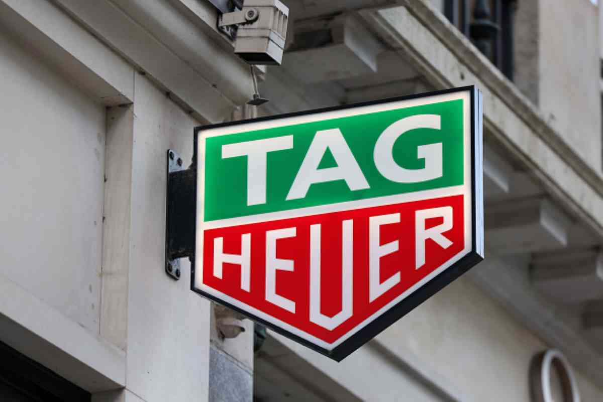 Il logo della compagnia TAG Heuer