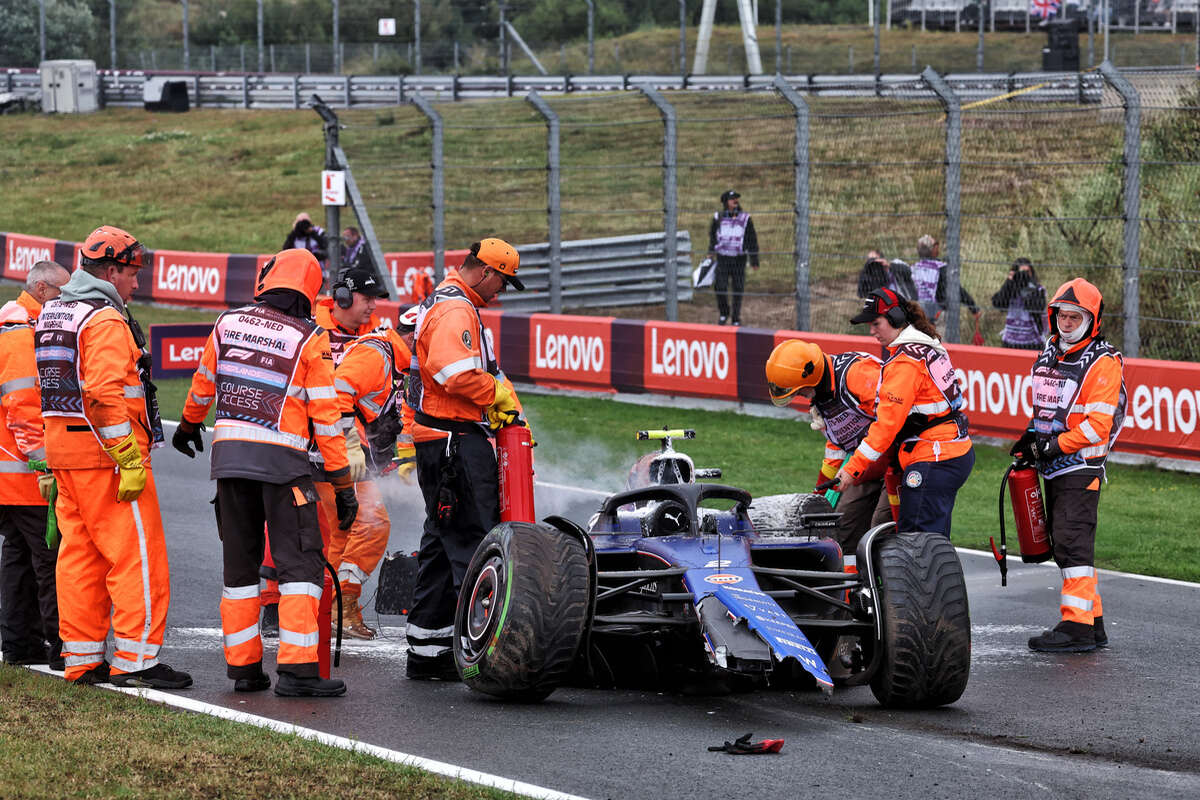 L'incidente di Sargeant a Zandvoort