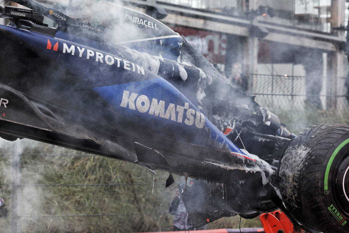 L'incidente di Sargeant a Zandvoort