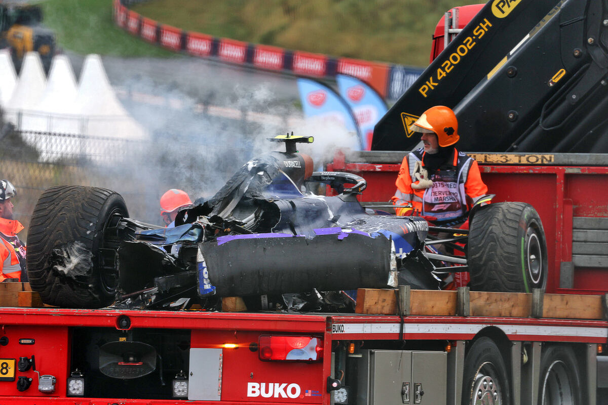 L'incidente di Sargeant a Zandvoort