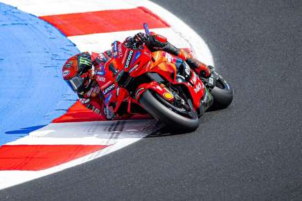 Bagnaia (Ducati) a Misano