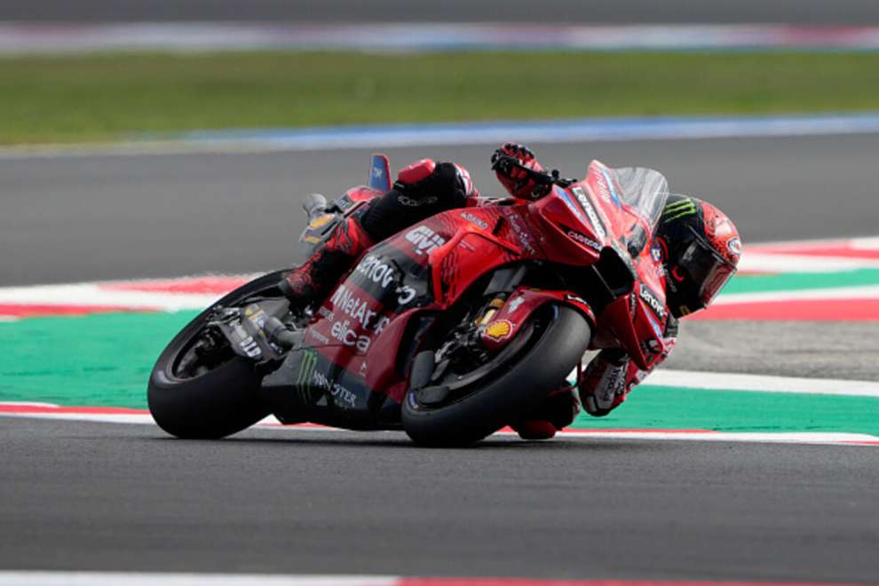 Bagnaia (Ducati) a Misano