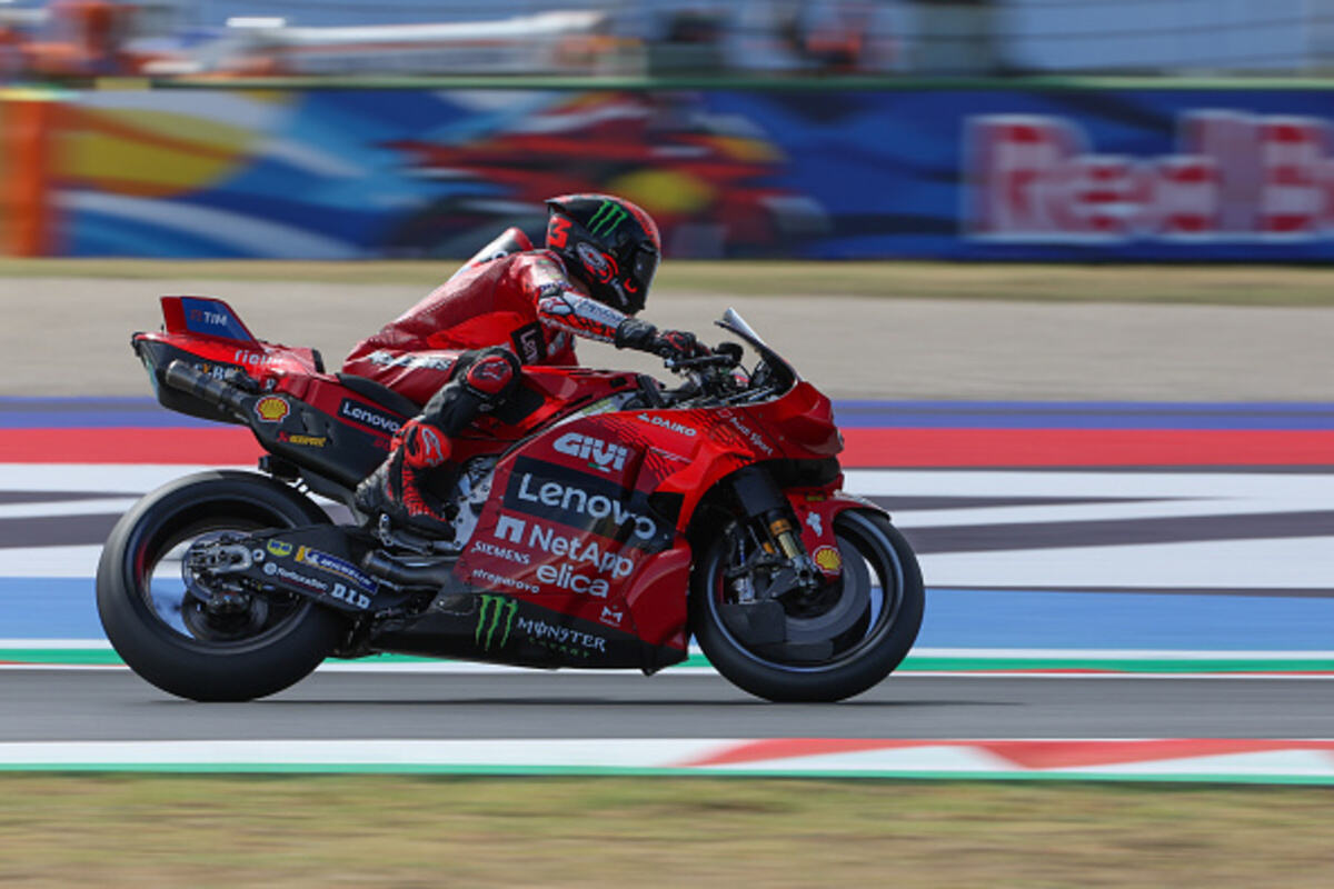 Bagnaia (Ducati) a Misano