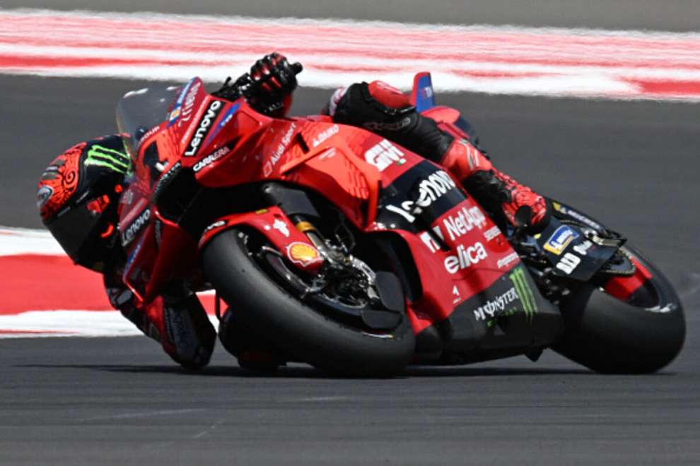 Bagnaia (Ducati) in Indonesia