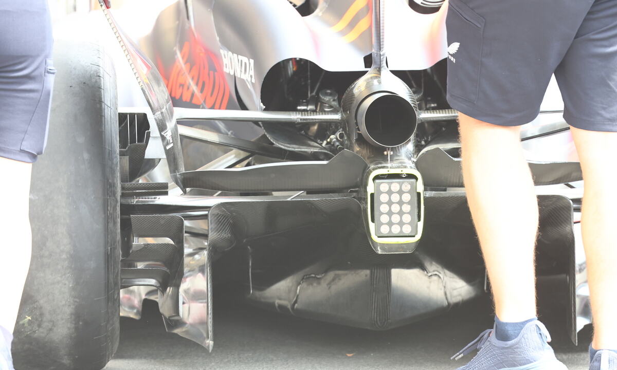 Red Bull F1 diffusore Baku