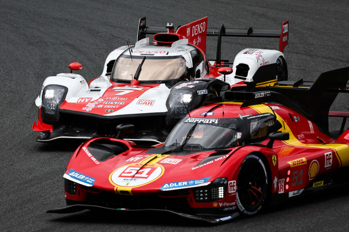 Ferrari sfida Toyota al Fuji