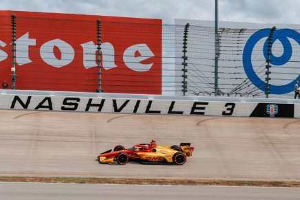 Palou sul circuito di Nashville