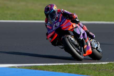 Martin a Misano durante la gara Sprint del GP Emilia Romagna