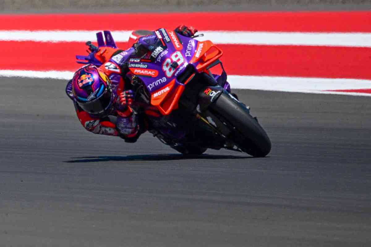 Jorge Martin durante la Sprint del GP Indonesia