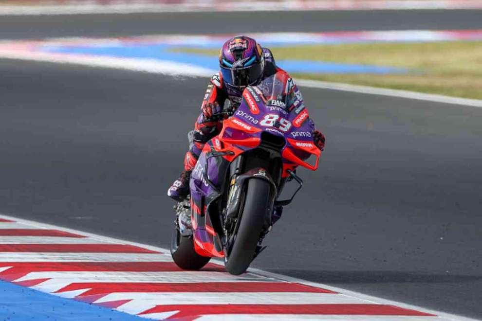 Jorge Martin durante le FP1 di Misano 2024