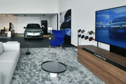 nuovo showroom Lancia