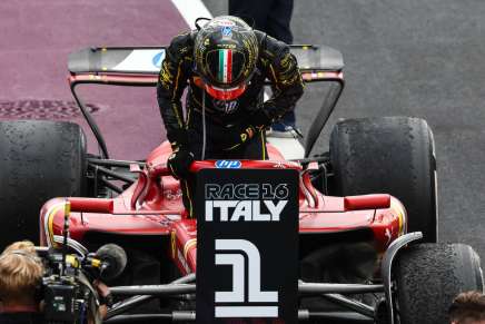 Leclerc (Ferrari) a Monza