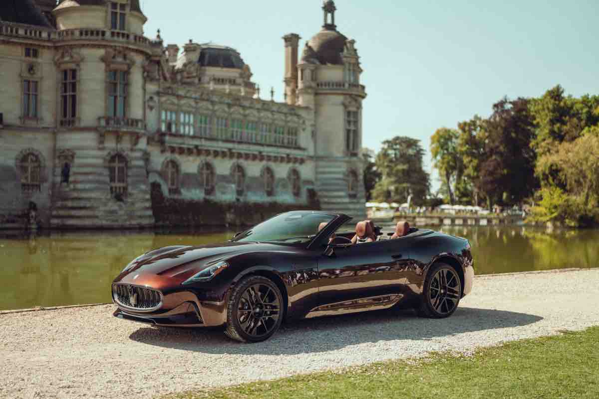 La Maserati GranCabrio Folgore Tignanello