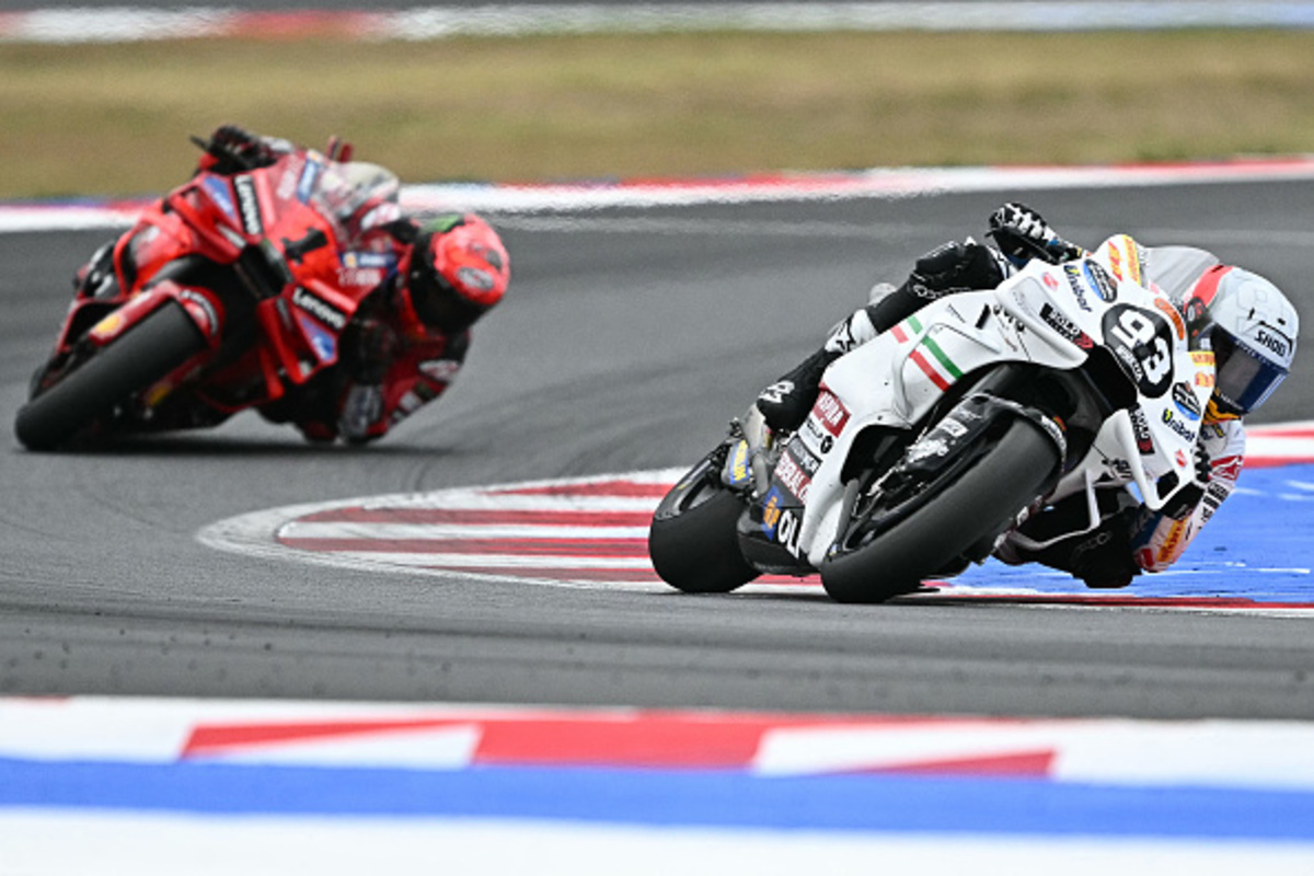 Marc Marquez e Francesco Bagnaia a Misano