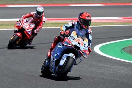 Marquez (Ducati) in Indonesia