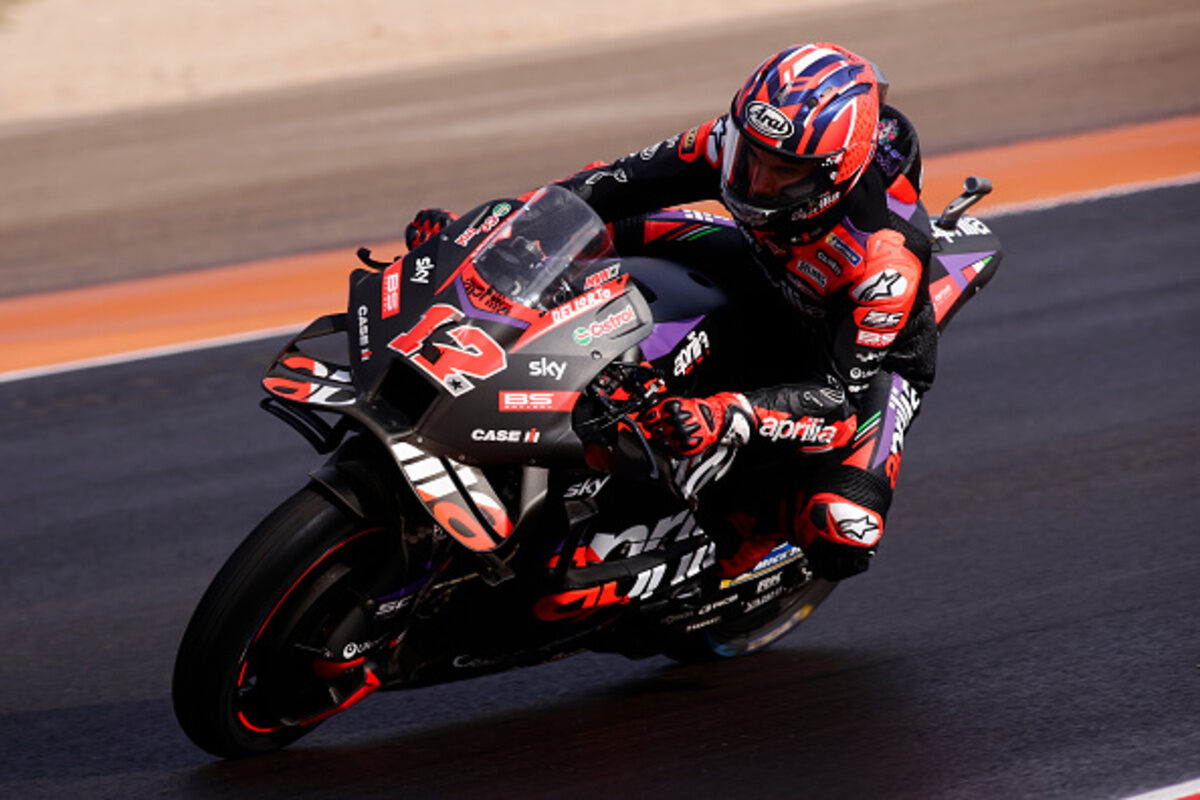 Vinales (Aprilia) ad Aragon