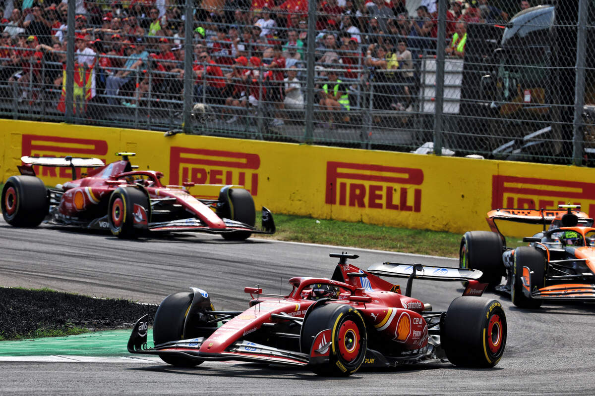 Leclerc vince a Monza