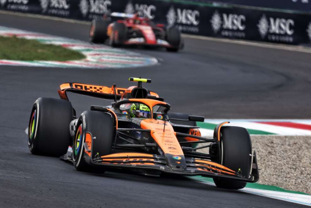 F1 GP Italia 2024: Lando Norris' McLaren in the race