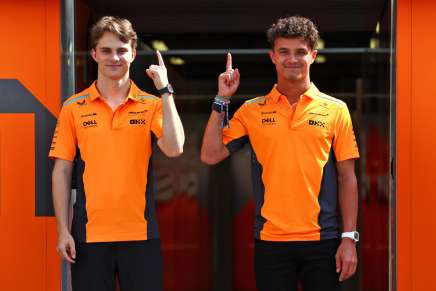 Lando Norris e Oscar Piastri a Baku