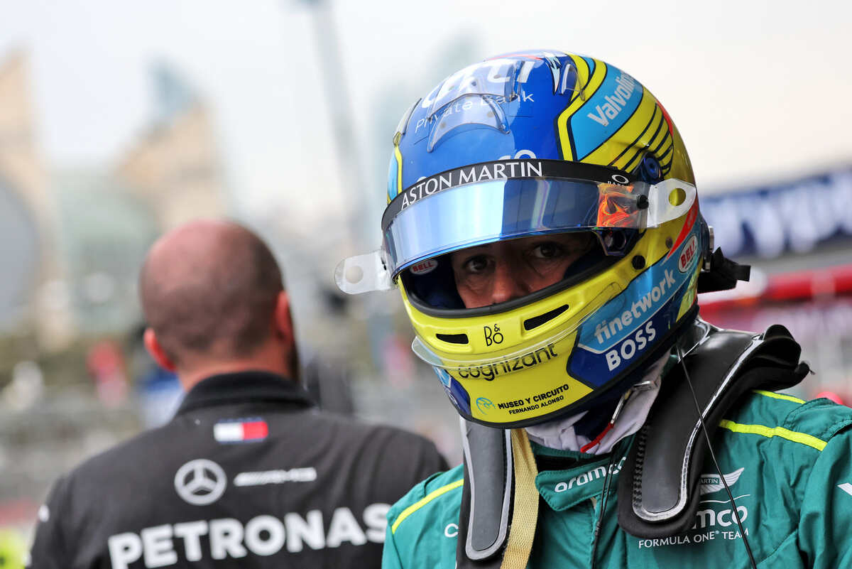 F1 GP Azerbaijan 2024, Baku: Fernando Alonso (Aston Martin) - Foto: XPB Images